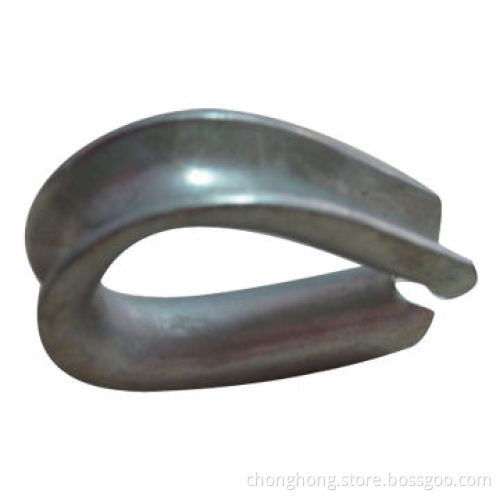 US G414 Heavy Duty Wire Rope Thimble, Made of Stainless Steel AISI304 or AISI316 Material